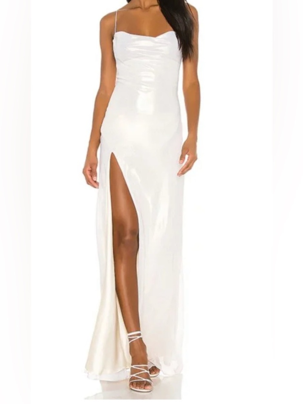 Elegant Lovers & Friends Maia Gown- Cloud- S